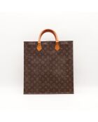 Sac Plat marron foncé - Excellent état - 36x38x8 cm