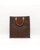 Sac Plat marron foncé - Excellent état - 36x38x8 cm