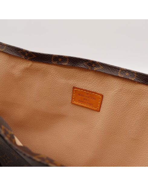 Sac Plat marron foncé - Excellent état - 36x38x8 cm