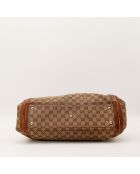 Bolso de piel Bella Bamboo Brown - Buen estado - 40x33x14 cm