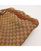 Bolso de piel Bella Bamboo Brown - Buen estado - 40x33x14 cm
