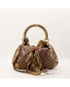 Bolso Indy hobo marrón/dorado - Buen estado - 38x32x2 cm