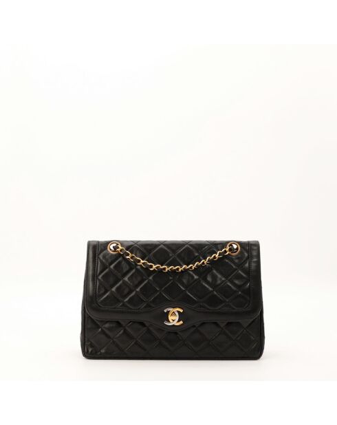 Bandolera de piel negra Diana Paris Edition - Muy buen estado - 25,4x15,2x7,6 cm
