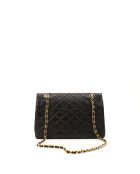Bandolera de piel negra Diana Paris Edition - Muy buen estado - 25,4x15,2x7,6 cm
