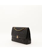 Bandolera de piel negra Diana Paris Edition - Muy buen estado - 25,4x15,2x7,6 cm