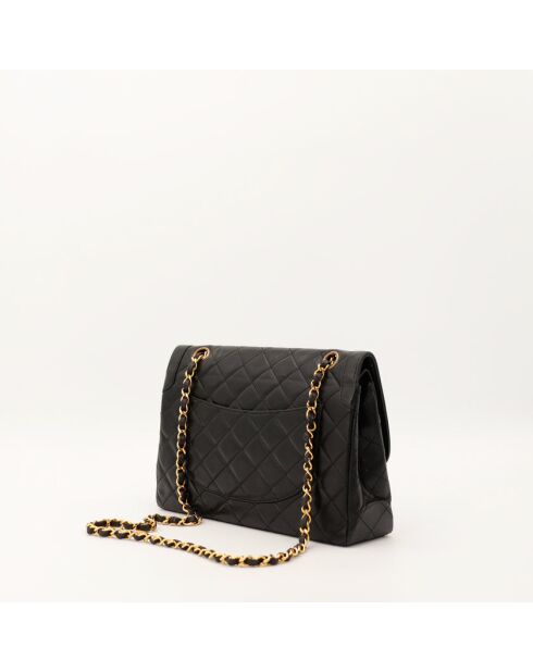 Bandolera de piel negra Diana Paris Edition - Muy buen estado - 25,4x15,2x7,6 cm