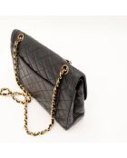 Bandolera de piel negra Diana Paris Edition - Muy buen estado - 25,4x15,2x7,6 cm