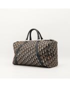 Bolso de piel Boston beige/marrón - Buen estado - 41x23x18 cm