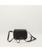 Triomphe zwarte leren tas - Goede conditie - 17x14x4 cm