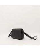 Triomphe zwarte leren tas - Goede conditie - 17x14x4 cm