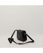 Triomphe zwarte leren tas - Goede conditie - 17x14x4 cm