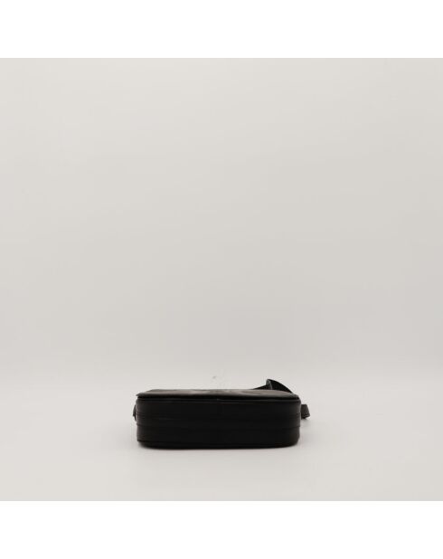Schwarze Ledertasche Triomphe - Guter Zustand - 17x14x4 cm