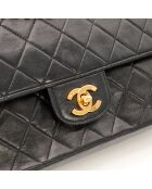 Sac bandoulière en cuir  Timeless noir - Bon état - 25x15x7 cm