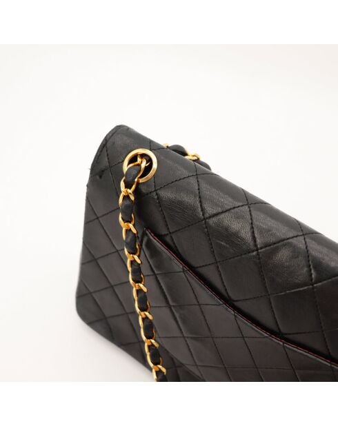 Sac bandoulière en cuir  Timeless noir - Bon état - 25x15x7 cm