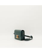 Bandolera Triomphe Teen de piel verde bosque - Excelente estado - 18,5x13,5x7 cm