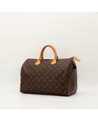 Speedy 35 dunkelbraune Ledertasche - Guter Zustand - 35x18x23 cm