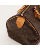 Speedy 35 dunkelbraune Ledertasche - Guter Zustand - 35x18x23 cm
