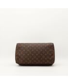 Speedy 35 dunkelbraune Ledertasche - Guter Zustand - 35x18x23 cm