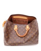 Speedy 35 dunkelbraune Ledertasche - Guter Zustand - 35x18x23 cm