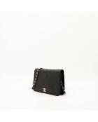 Timeless OneFlap zwarte leren tas - Zeer goede staat - 23,5x14x5,5 cm