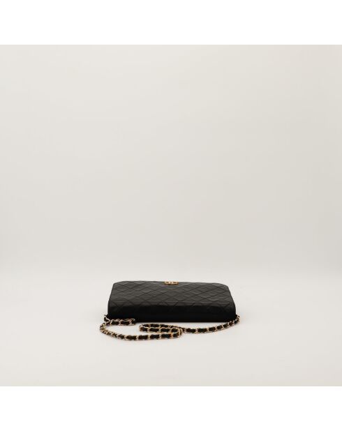 Timeless OneFlap zwarte leren tas - Zeer goede staat - 23,5x14x5,5 cm