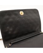 Timeless OneFlap zwarte leren tas - Zeer goede staat - 23,5x14x5,5 cm