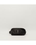 Cassandre Gürteltasche aus schwarzem Leder - Sehr guter Zustand - 13x25x8 cm