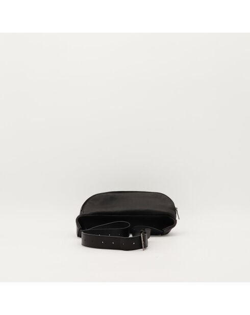 Cassandre Gürteltasche aus schwarzem Leder - Sehr guter Zustand - 13x25x8 cm