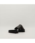 Cassandre Gürteltasche aus schwarzem Leder - Sehr guter Zustand - 13x25x8 cm