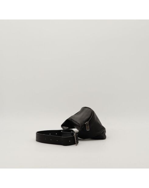 Cassandre Gürteltasche aus schwarzem Leder - Sehr guter Zustand - 13x25x8 cm