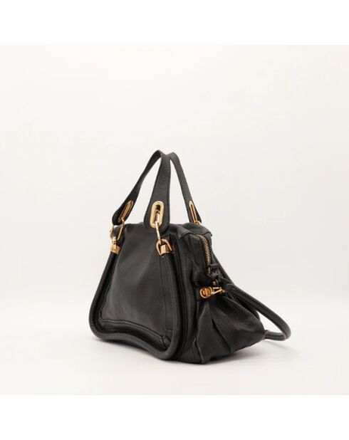 Sac en cuir Paraty noir - Très bon état - 36x25x13 cm