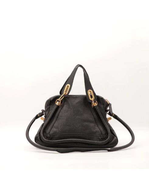 Sac en cuir Paraty noir - Très bon état - 36x25x13 cm