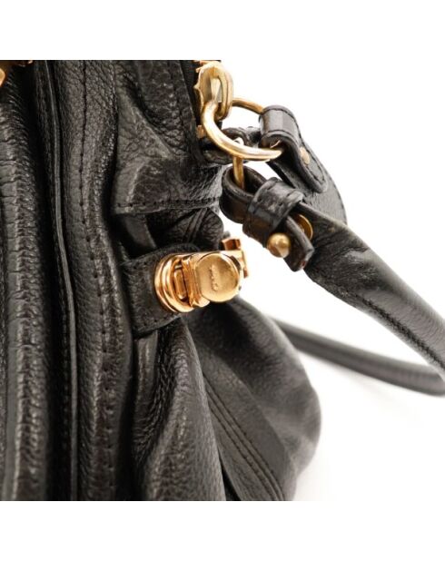 Sac en cuir Paraty noir - Très bon état - 36x25x13 cm