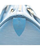 Speedy 25 blauwe leren tas - Zeer goede staat - 25x19x15 cm