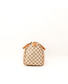 Speedy 30 Damier beige Ledertasche - Guter Zustand - 30x21x17 cm