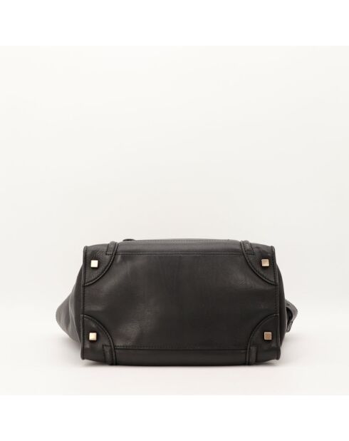 Luggage Phantom leren tas in zwart leer - Zeer goede staat - 26x25x13 cm