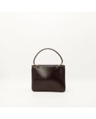 Borsa Triomphe in pelle marrone - Ottime condizioni - 24x18 cm
