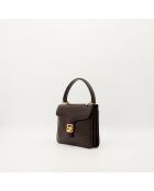 Borsa Triomphe in pelle marrone - Ottime condizioni - 24x18 cm