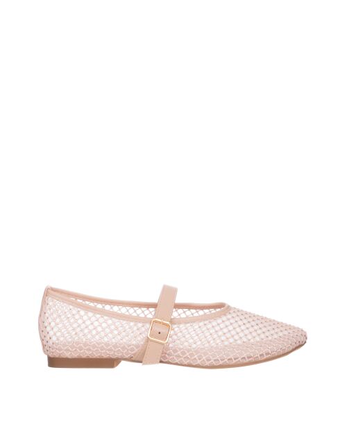 Ballerines Rete nude