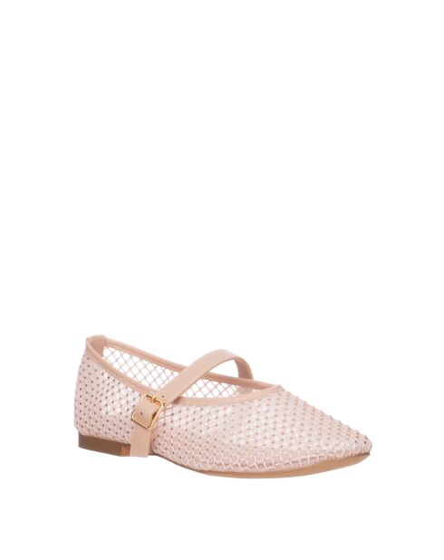 Ballerines Rete nude