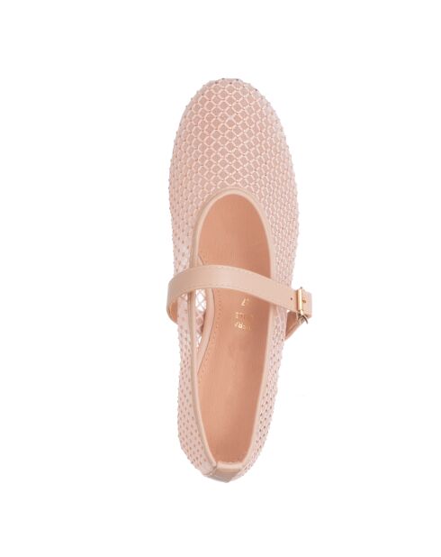 Ballerines Rete nude