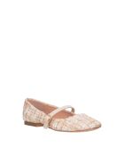 Ballerines Buckle beiges