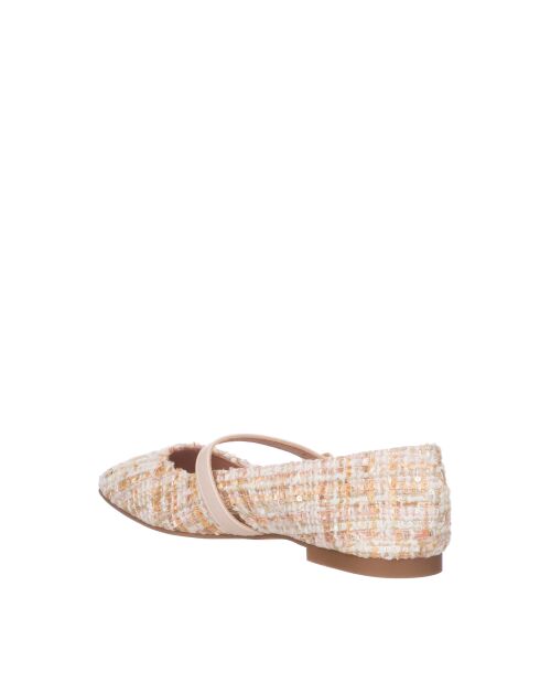 Ballerines Buckle beiges