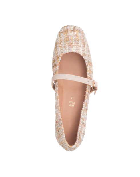 Ballerines Buckle beiges