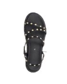 Zwarte zachte sandalen