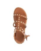 Weiche braune Sandalen