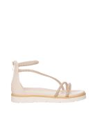 Zachte beige zachte sandalen