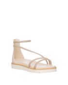Zachte beige zachte sandalen