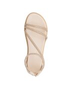 Zachte beige zachte sandalen