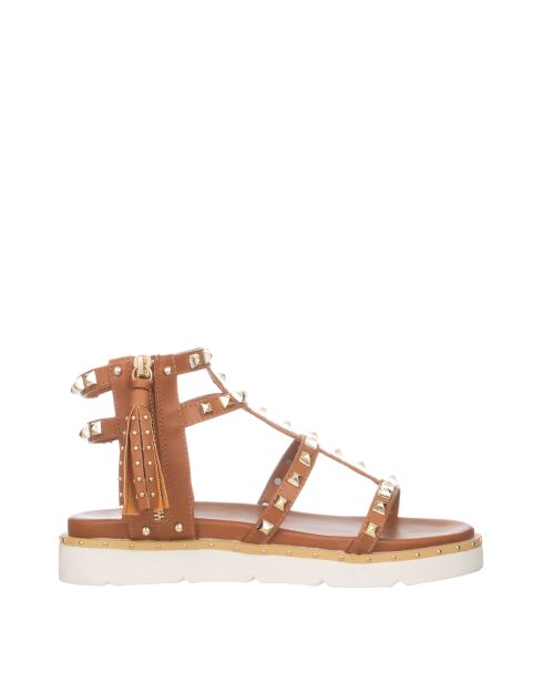 Weiche braune Sandalen